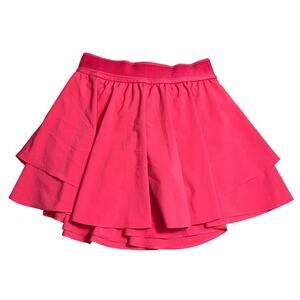 Lululemon Sonic Pink Ruffle Skort Women’s 6 Great Condition